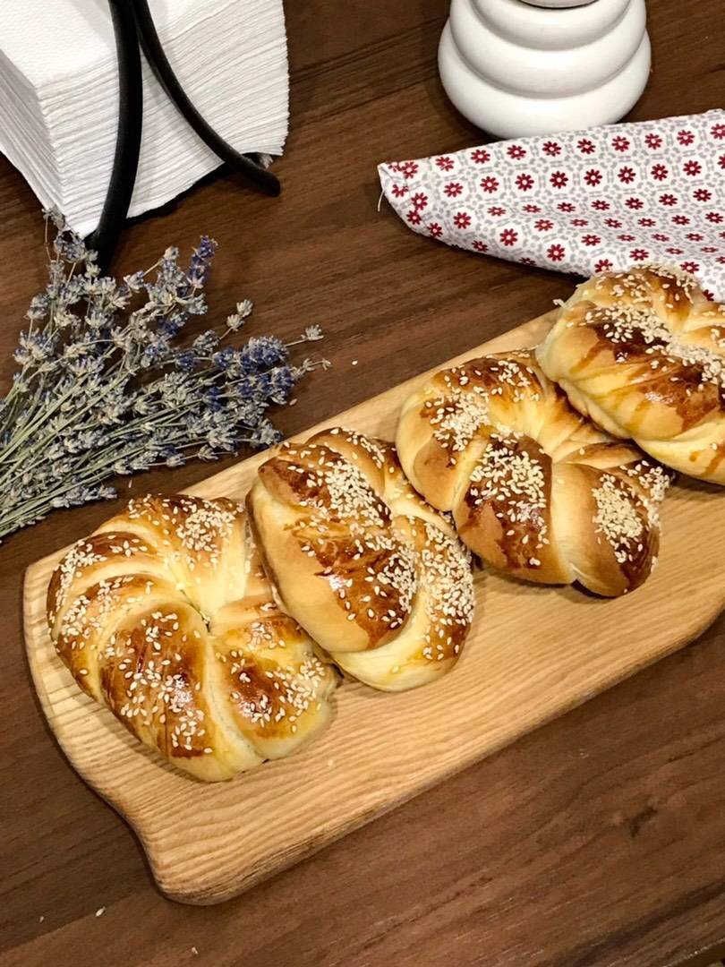 Пышные булочки для бургеров и сэндвичей - Пошаговый рецепт