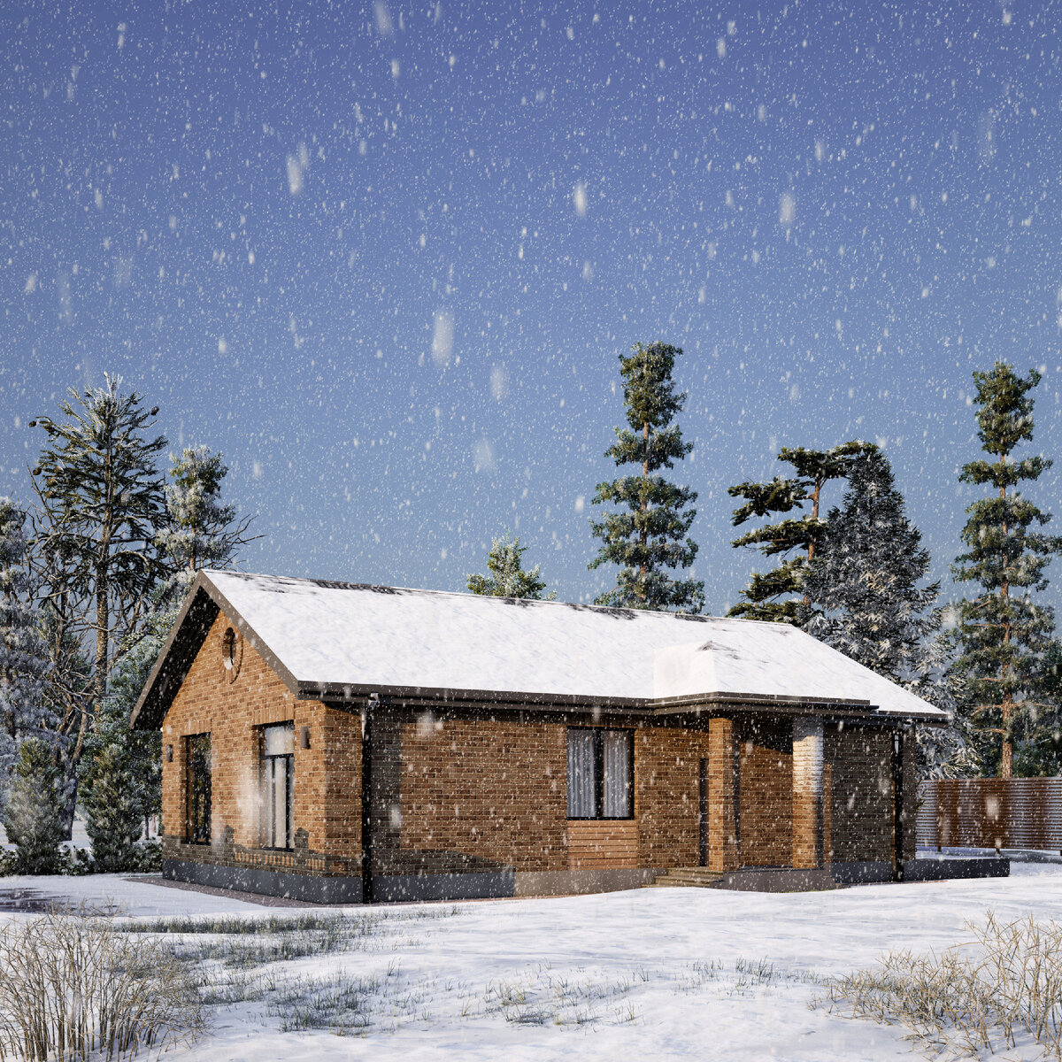 Боковой фасад 