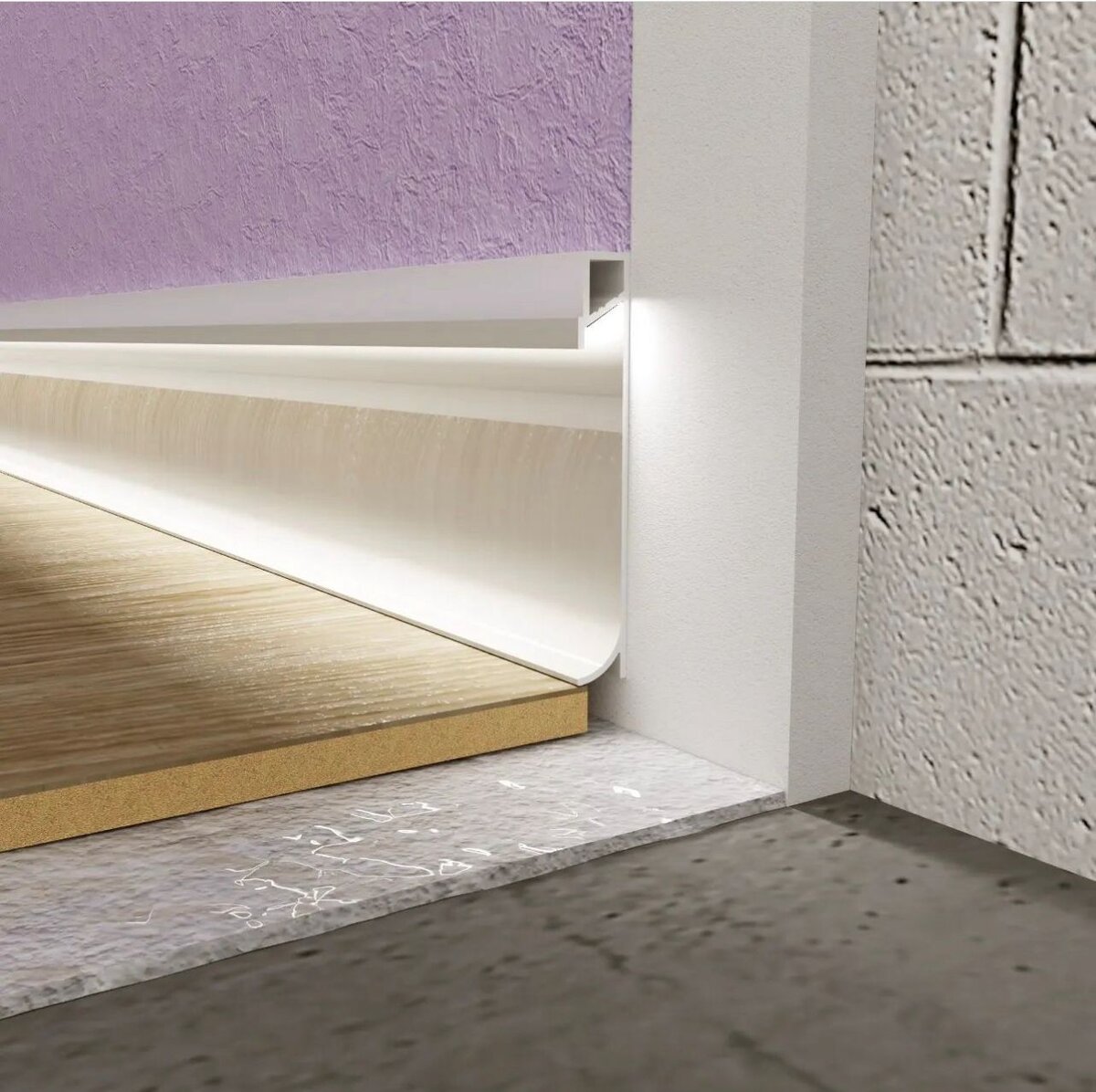 Плинтус с подсветкой Light Board