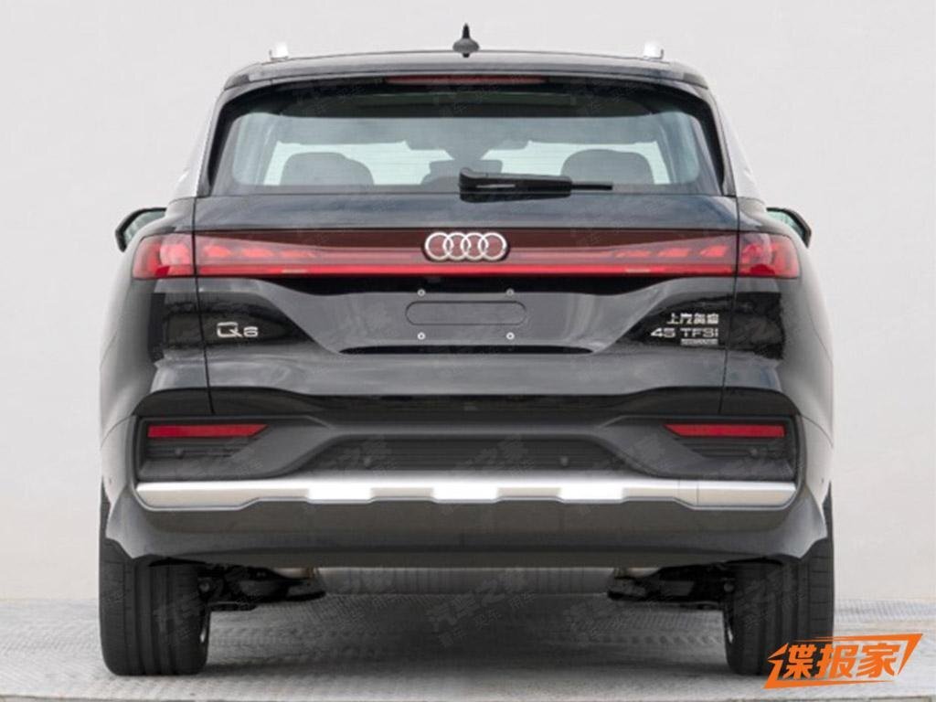 Крупные кроссоверы Audi Q7 созданы на платформе MLB, предусматривающей продольное расположение двигателя и основной привод — задний. У «Терамонта» платформа попроще — двигатель поперечно, основной привод — передний. Эти черты унаследовал и Audi Q6. 
Новинка во всех направлениях чуть крупнее «семерки». Габариты — 5099 × 2014 х 1784 мм. Колесная база — 2980 мм, как у «Терамонта».