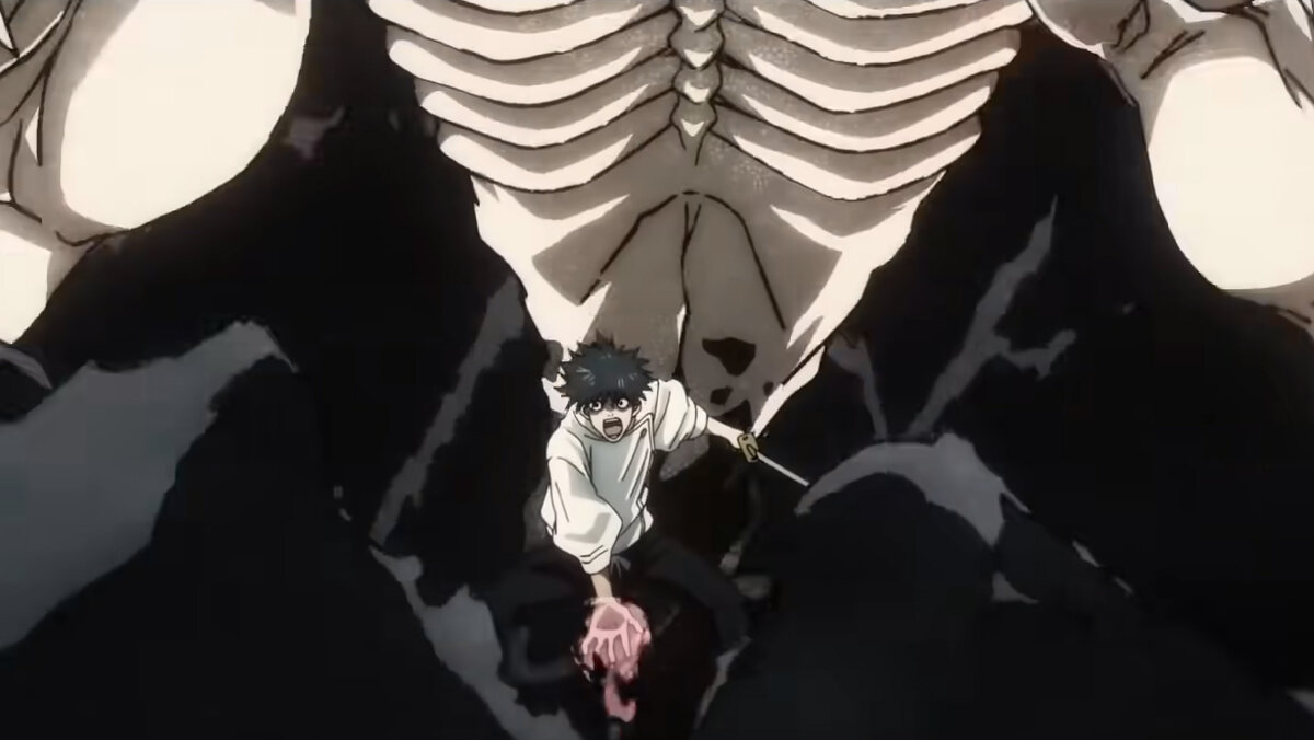 Кадр из аниме "Jujutsu Kaisen 0"