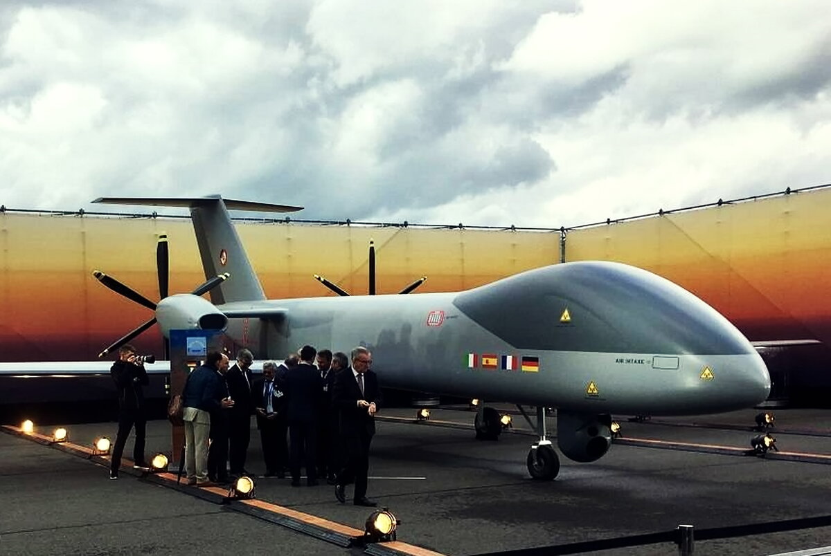 Макет БПЛА Eurodrone