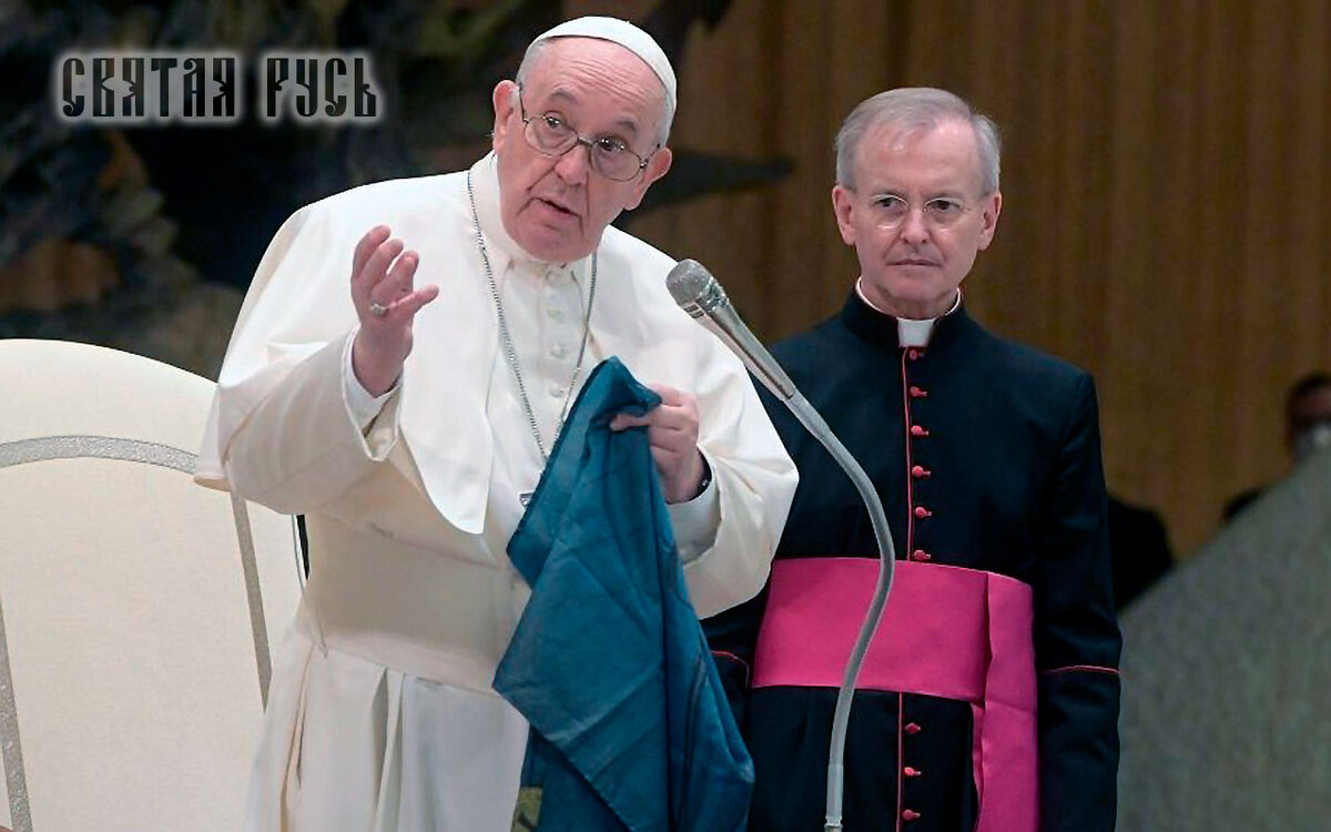 Общая аудиенция в Ватикане 06.04.2022.