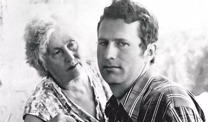 Владимир Жириновский и его мать Александра Павловна Жириновская (Макарова).