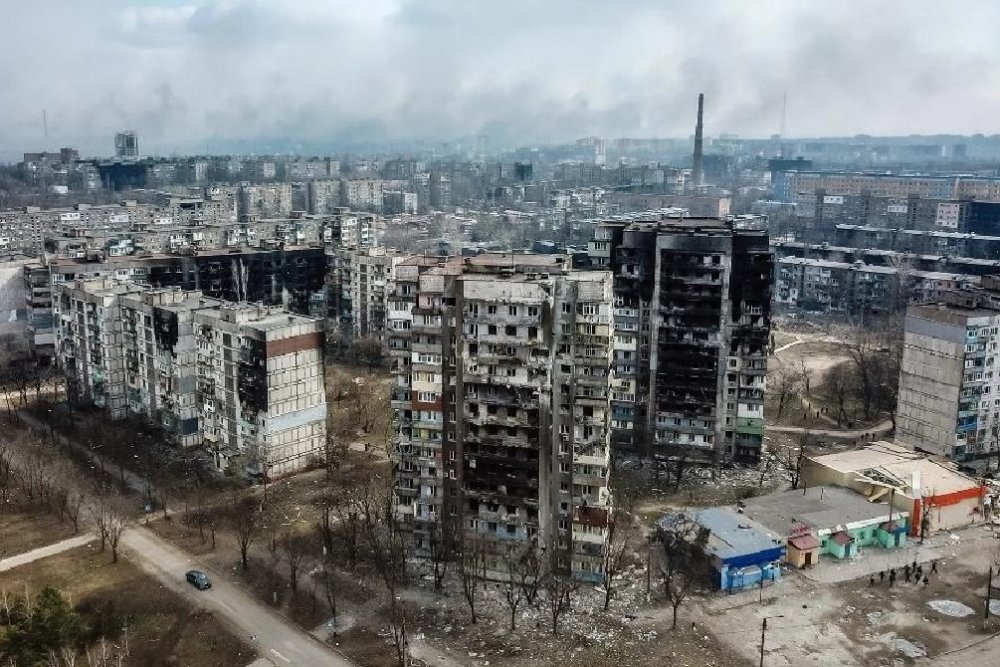 Мариуполь сегодня. Источник: ТГ-канал "Война История Оружие (Каптерка админов"