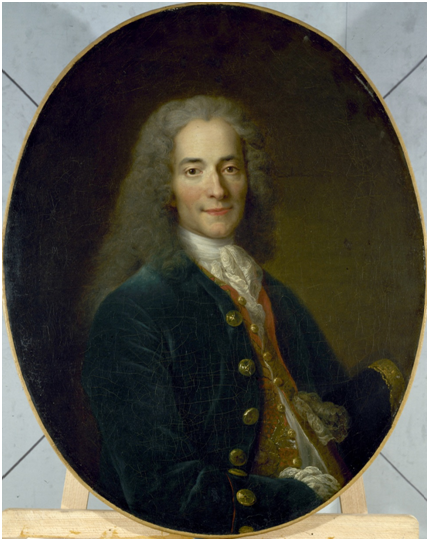 Николя де Ларжильер. Портрет Вольтера. Музей Карнавале, Париж.