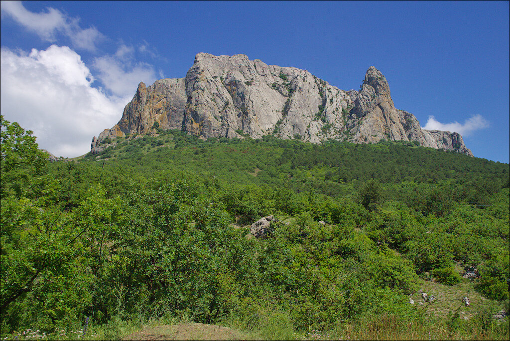 Скала Парсук-Кая (Носорог)