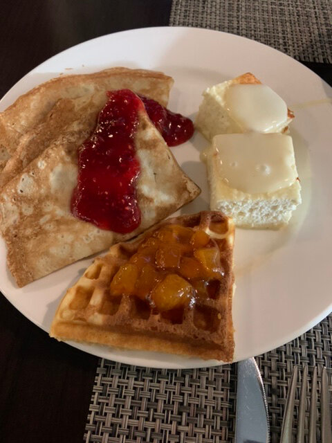 Блинчики, вафля и запеканка