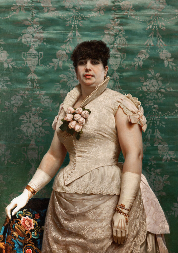 Портрет Карлоты. 1883. Общественное достояние