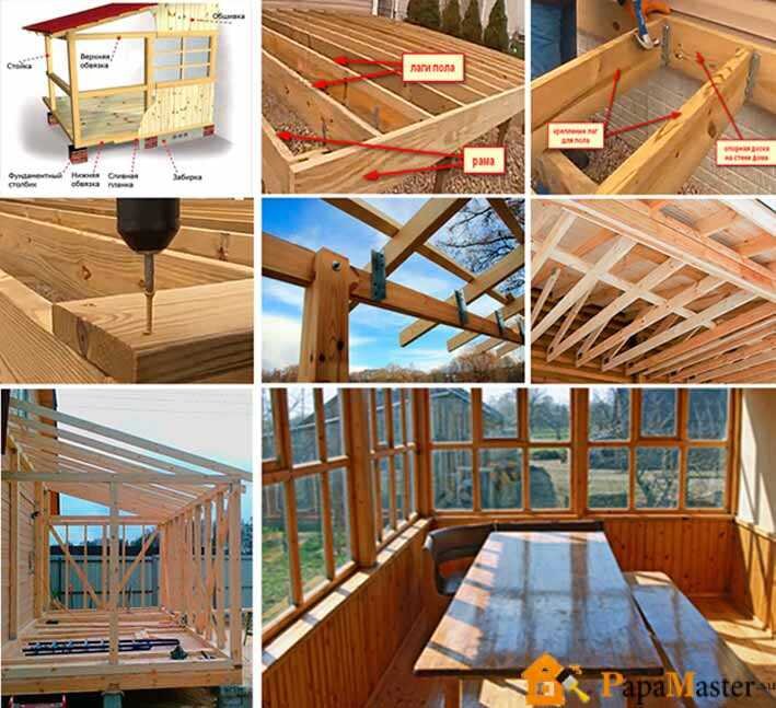 Строительство деревянной террасы своими руками – технология изготовления террас из дерева