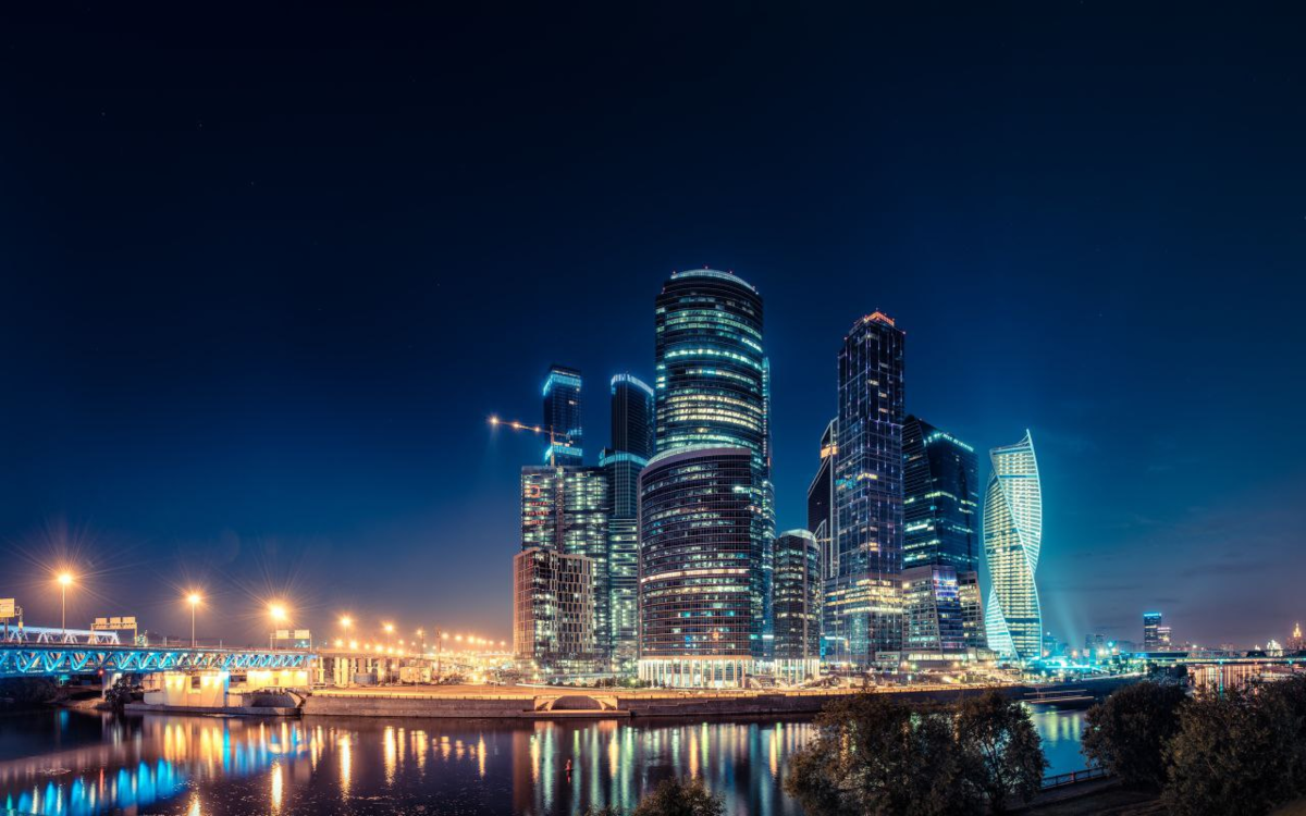 Фото на рабочий стол москва. Москва Сити 8к