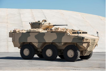 Боевая машина пехоты «Pars» 6x6 с одноместной башней «Шарпшутер» компании FNSS, вооружённой 25-мм автоматической пушкой M242 и спаренным 7,62-мм пулемётом.