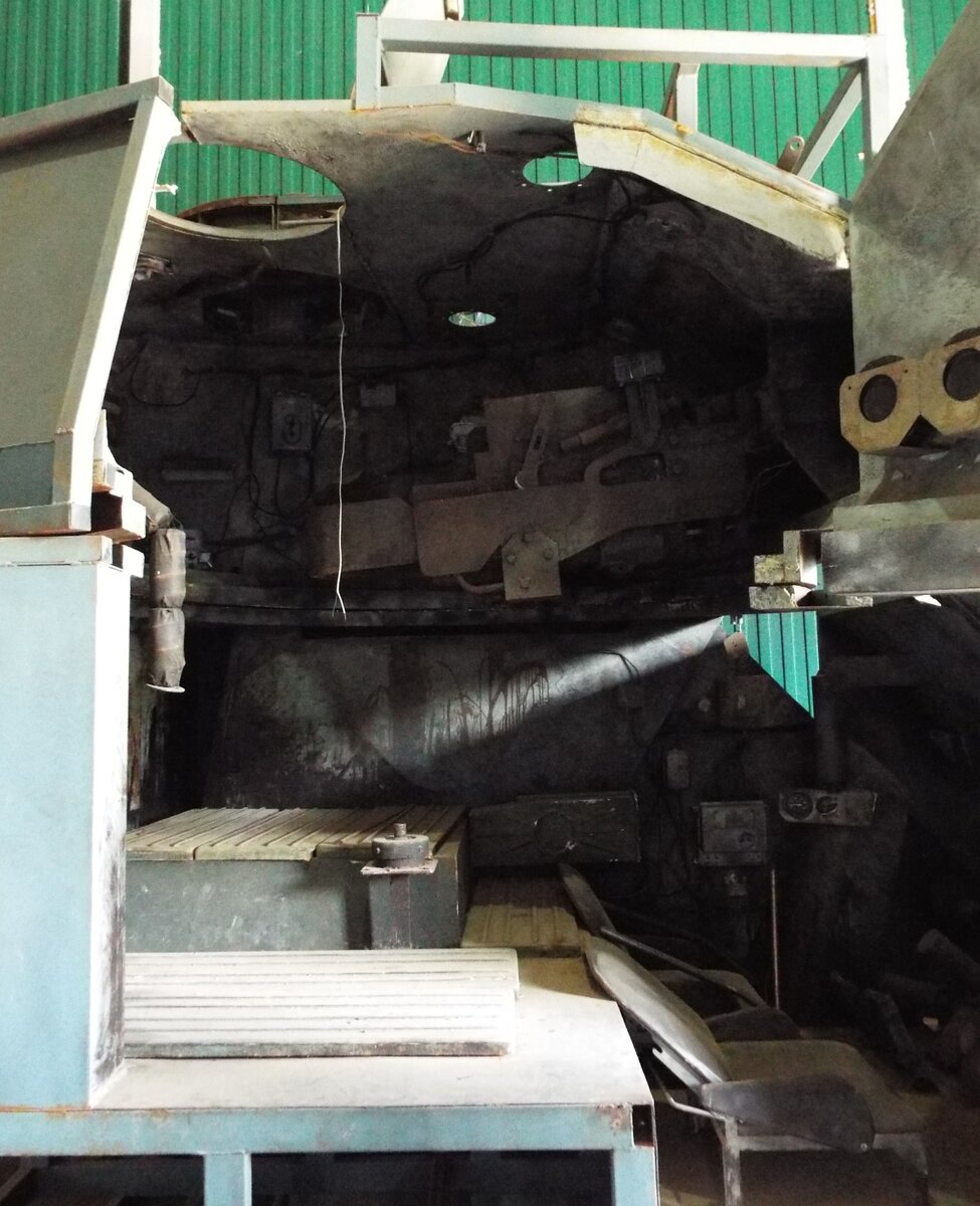 Танковый тренажёр. За компанию – и съёмочная площадка