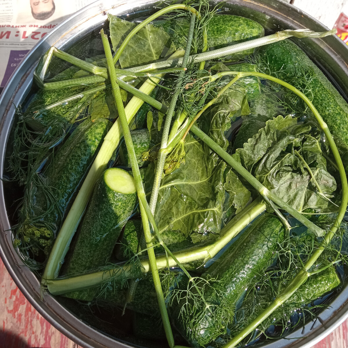 огурцы малосол-суточные.