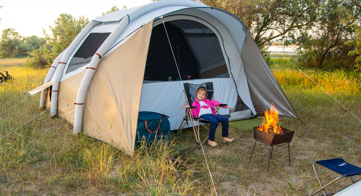 Семейный отдых с палаткой