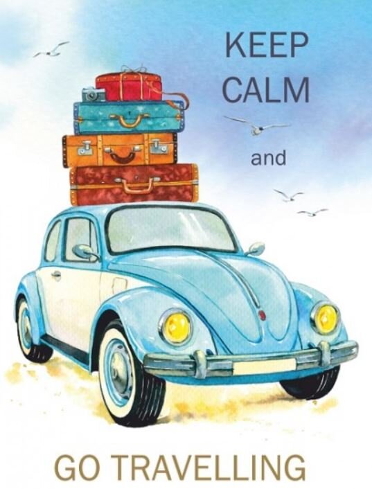 Открытка серии Keep calm