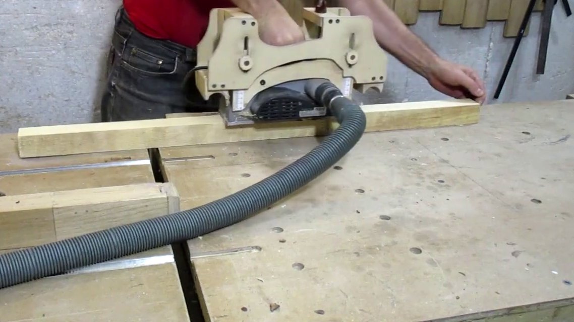 Строгание брусков. Фото автора