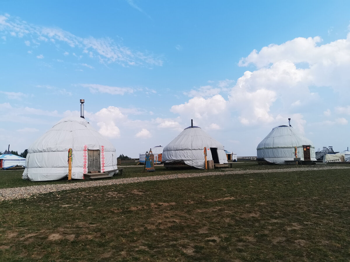Теперь юрт много и не только монгольских 