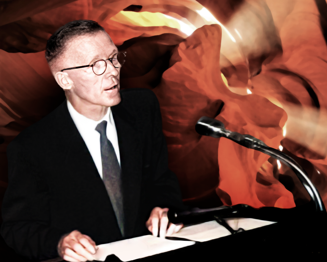 1. Дональд О. Хебб читает лекцию Хьюлингса Джексона в 1958 году. Фото предоставлено Мэри Эллен Хебб & Photo by Erica Li on Unsplash