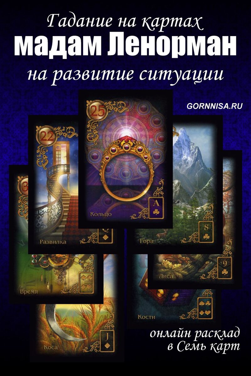    Гадание на картах Ленорман — на развитие ситуации Pavlov A