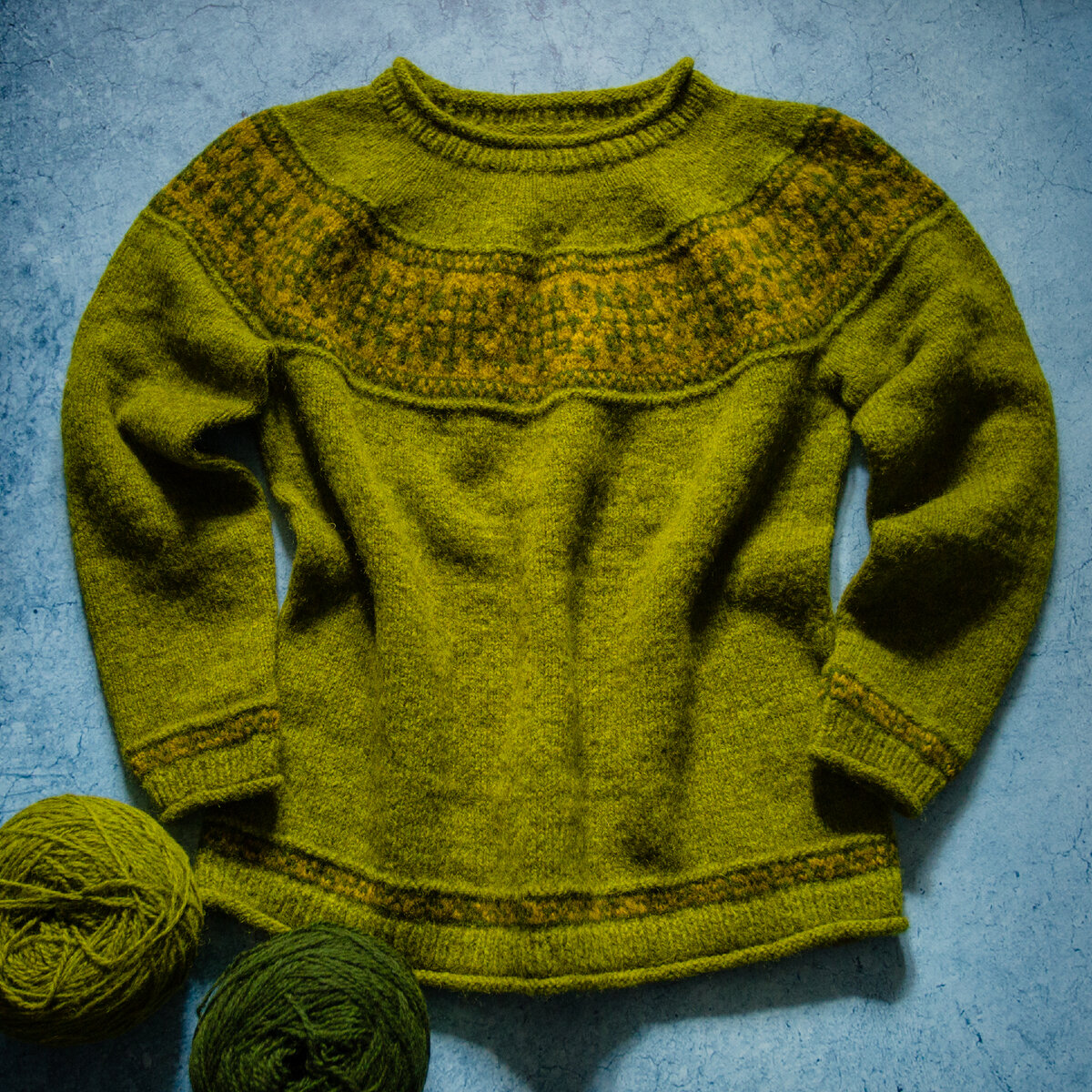 Свитер Пилигрим. Дизайн: Линка Нойманн (книга "Дикие свитеры")