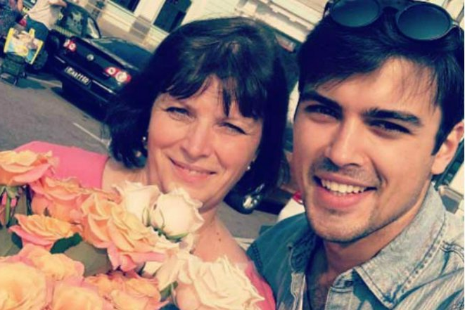 Кирилл с мамой