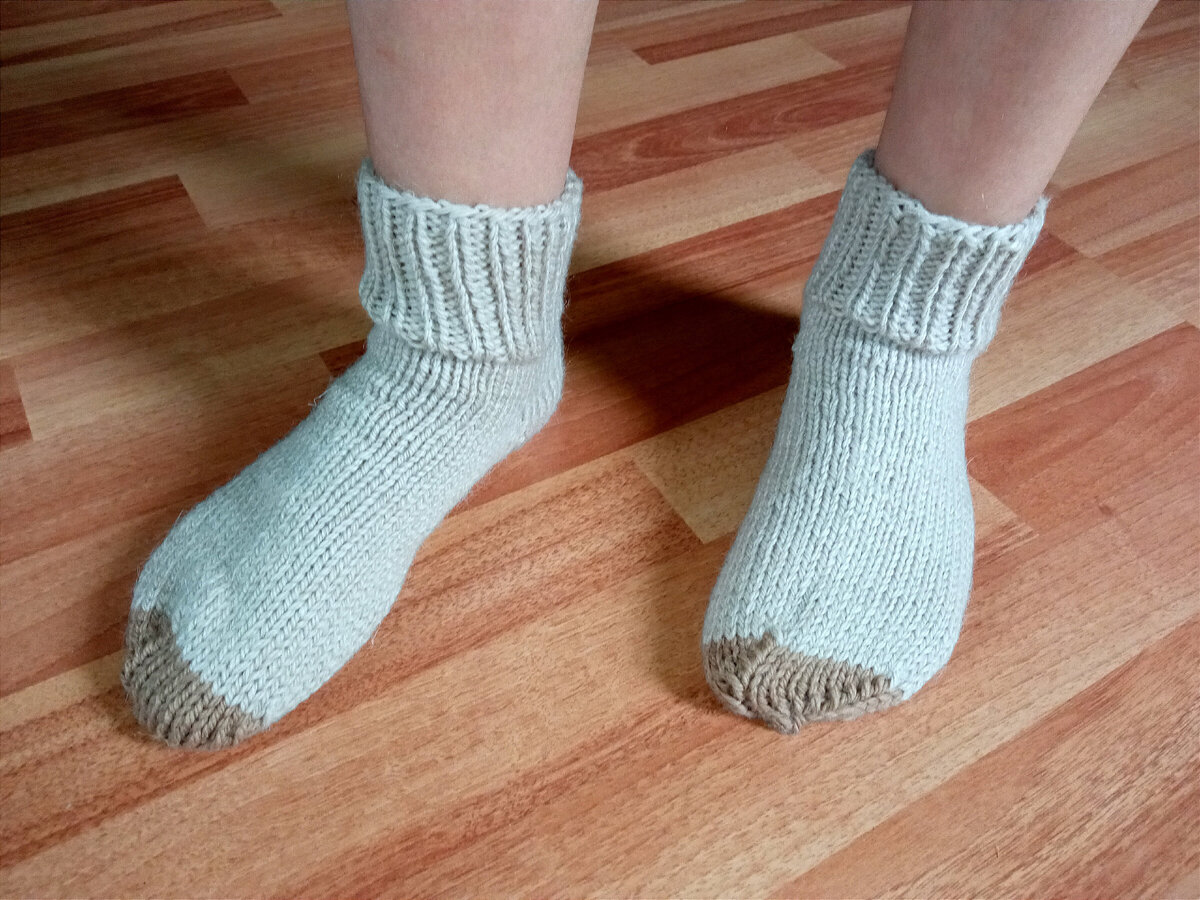 Как вязать носки 