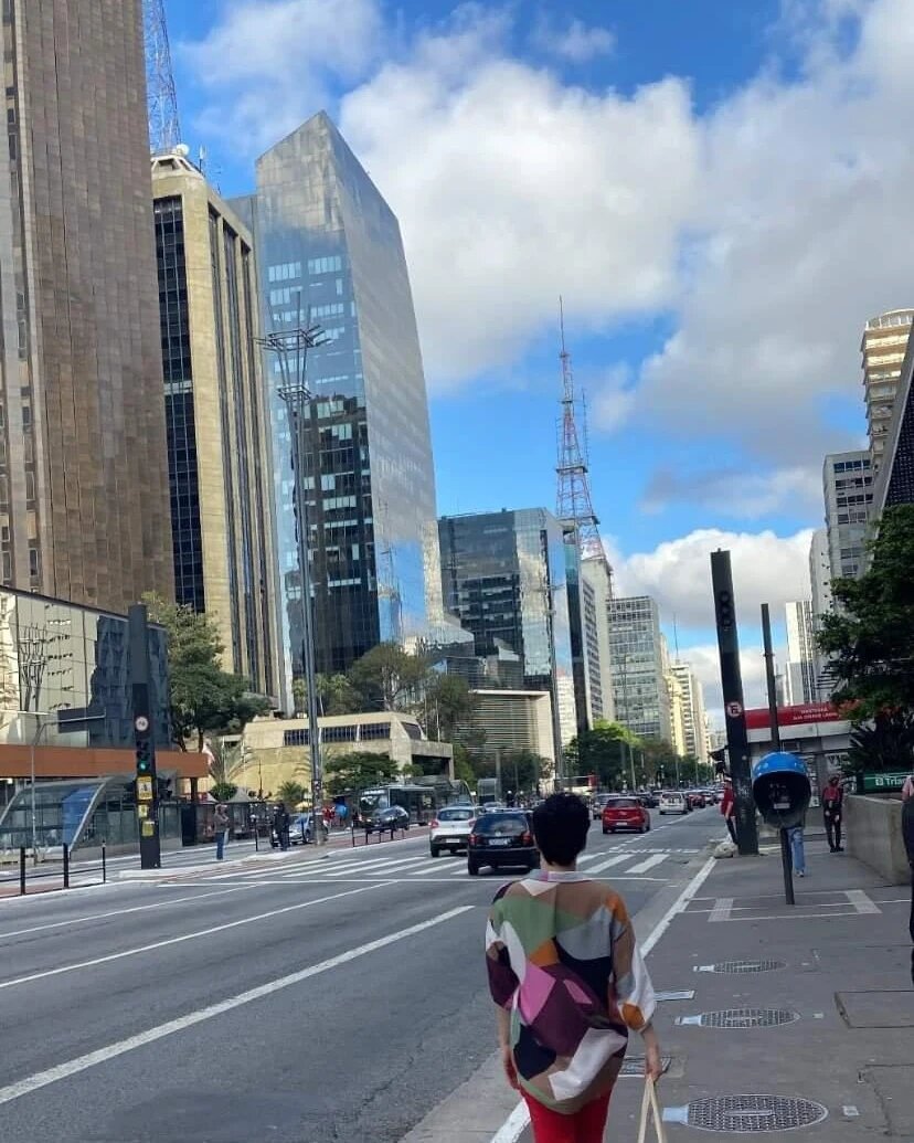 2.10.22 гуляю с другом по центру. Авенида Паулиста.