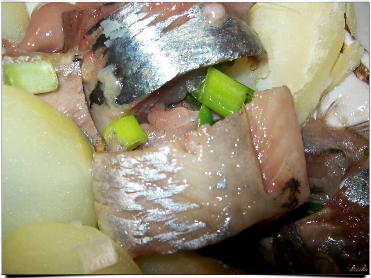 Селёдка с картошечкой