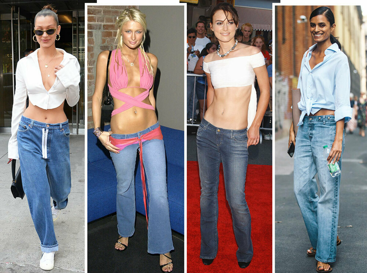 Модные джинсы звезд