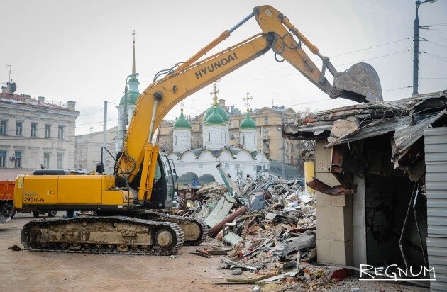    Снос самостроя Дарья Антонова © ИА REGNUM