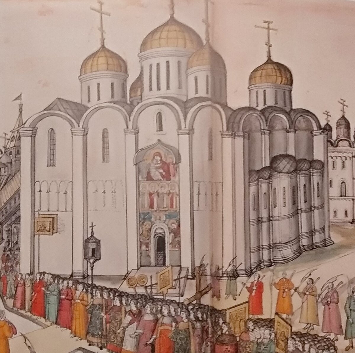 Успенский собор Московского Кремля 15 век