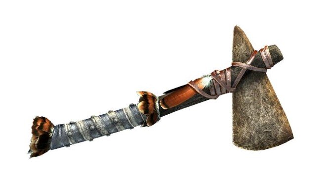 "Каменный топор" с боку 