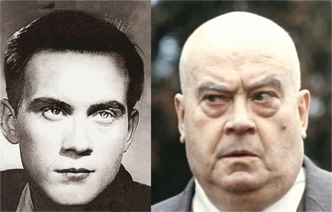 Евгений Моргунов в молодости