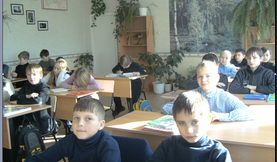 Пятиклассники всем классом