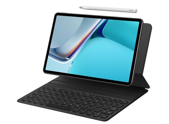 К Huawei MatePad 11 можно подключить стилус и клавиатуру
