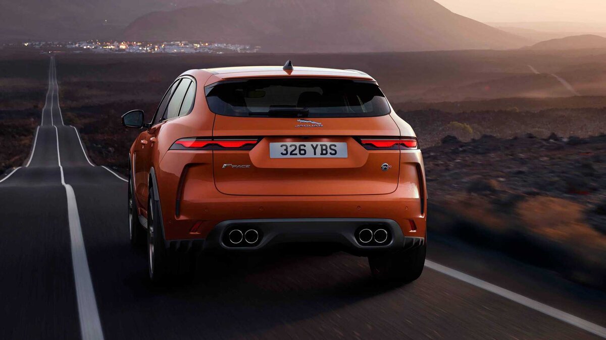 Jaguar кроссовер f Pace 2021