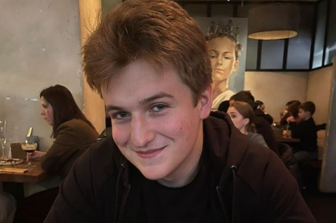 Мика Песков - сын пресс-секретаря Путина,  Дмитрия Пескова.