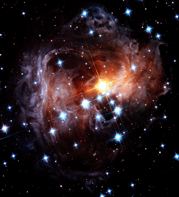 Звёзды в космосе