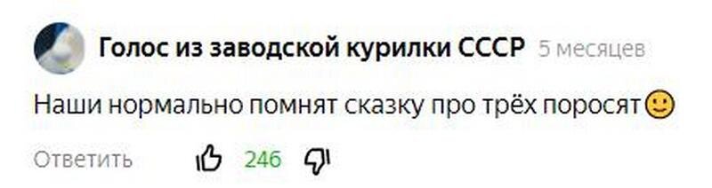 скриншот комментария