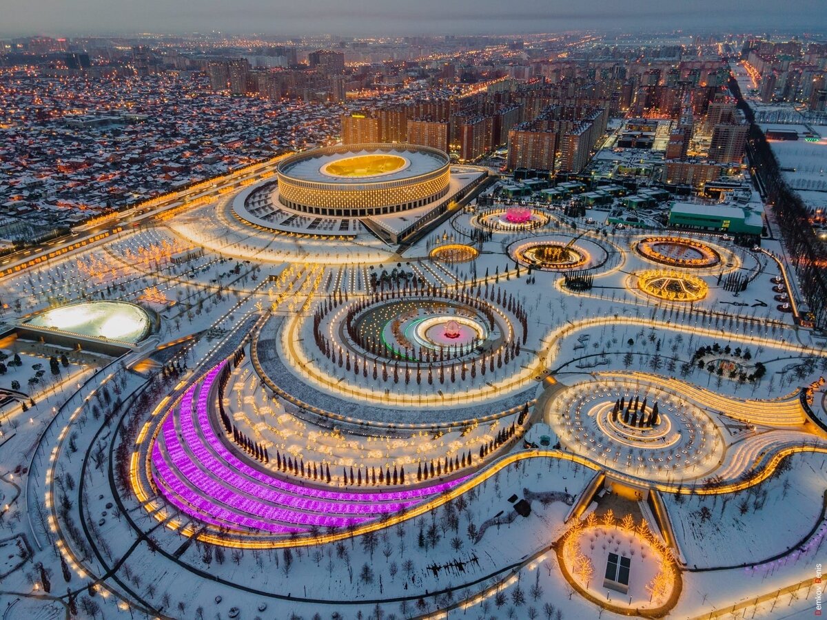 Зимний Краснодар. Фото с сайта Яндекс.Картинки