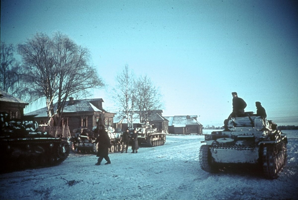 Немцы под москвой в 1941