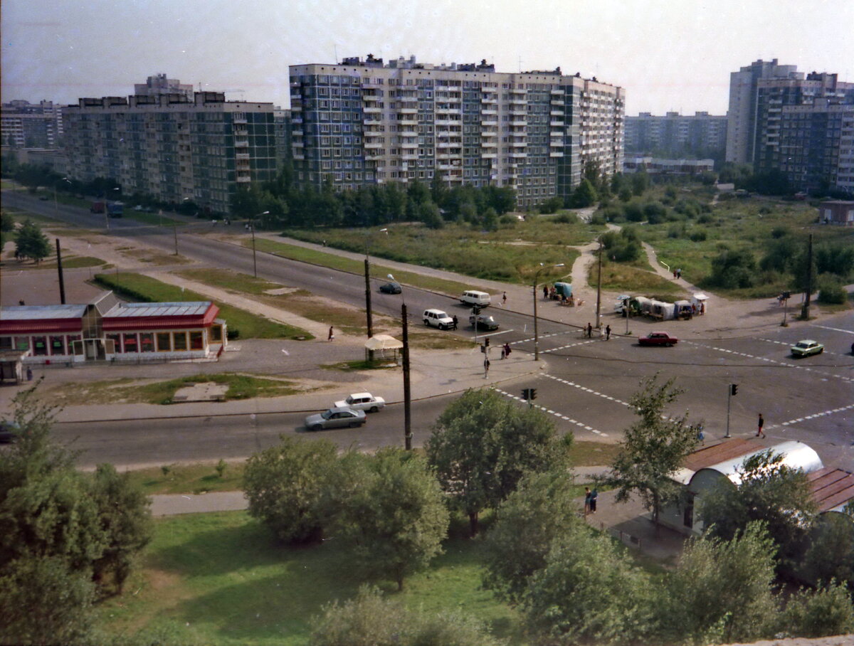 Улица Сикейроса в 80 годы