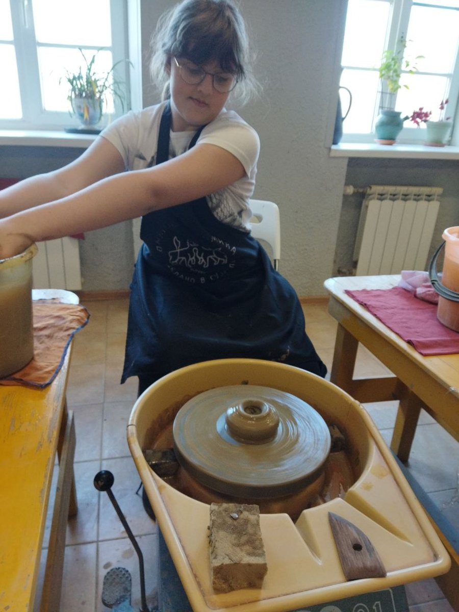 В процессе творчества