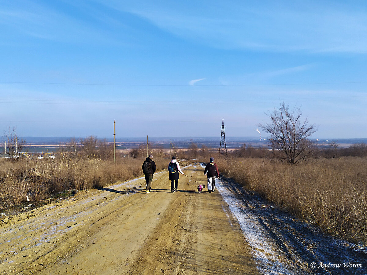 Дорога от Новочеркасска к станице Грушевской. Сельская 
