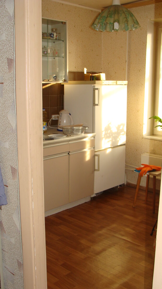 Квартира была однокомнатная