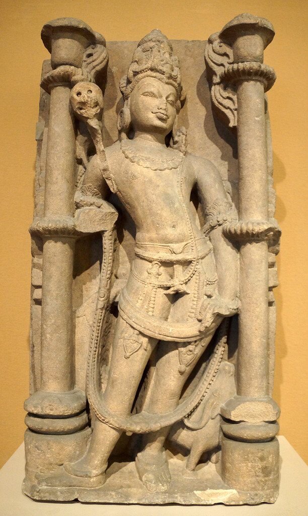 Яма. Индия, государство Раштракутов, X в. Эрмитаж, Санкт-Петербург. Фотография автора