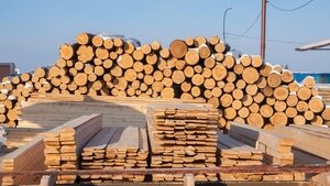 Пиломатериал для беседки