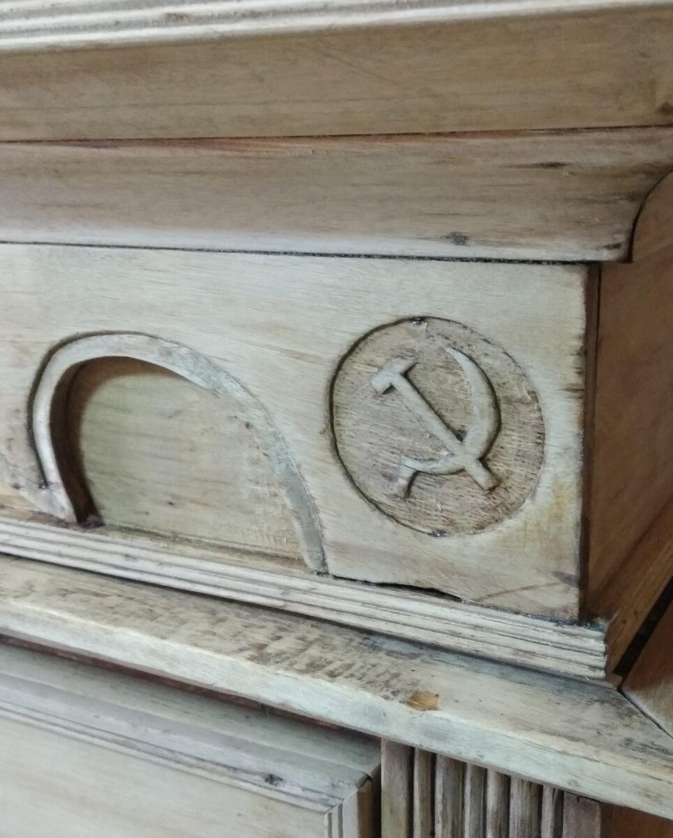 После очистки от лака