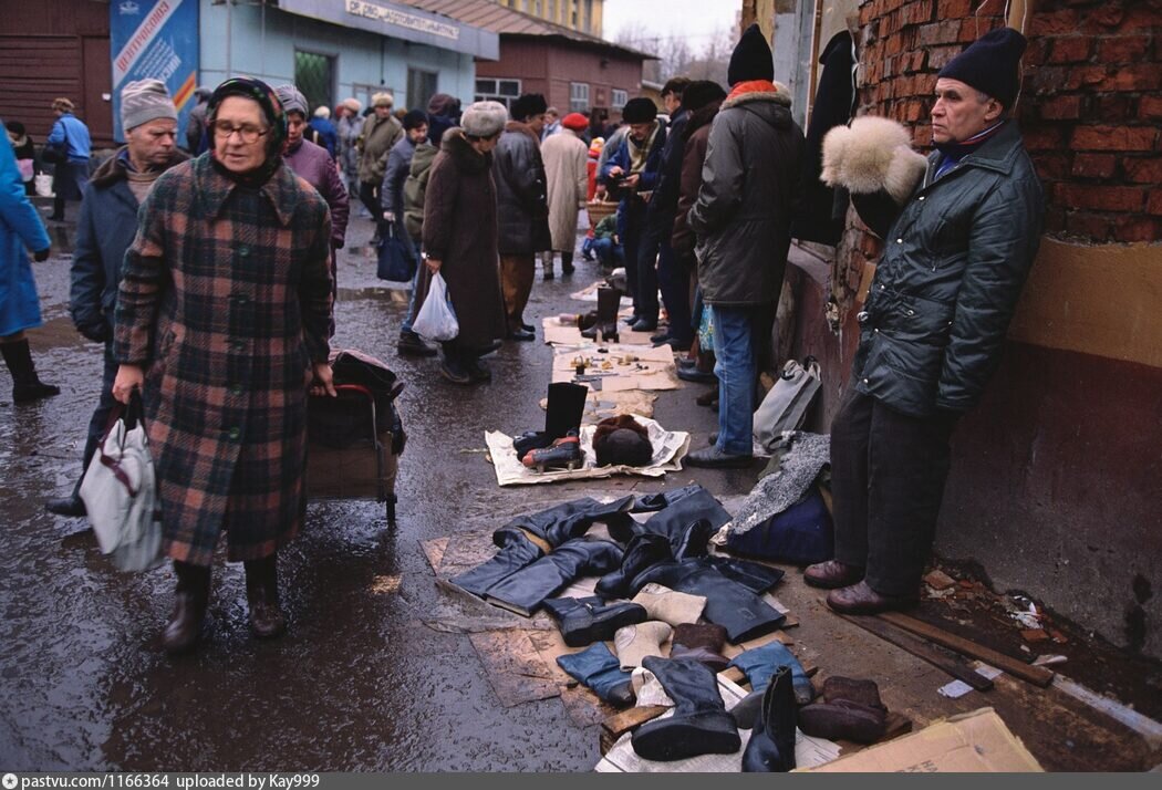Тишинский рынок в конце 80-х